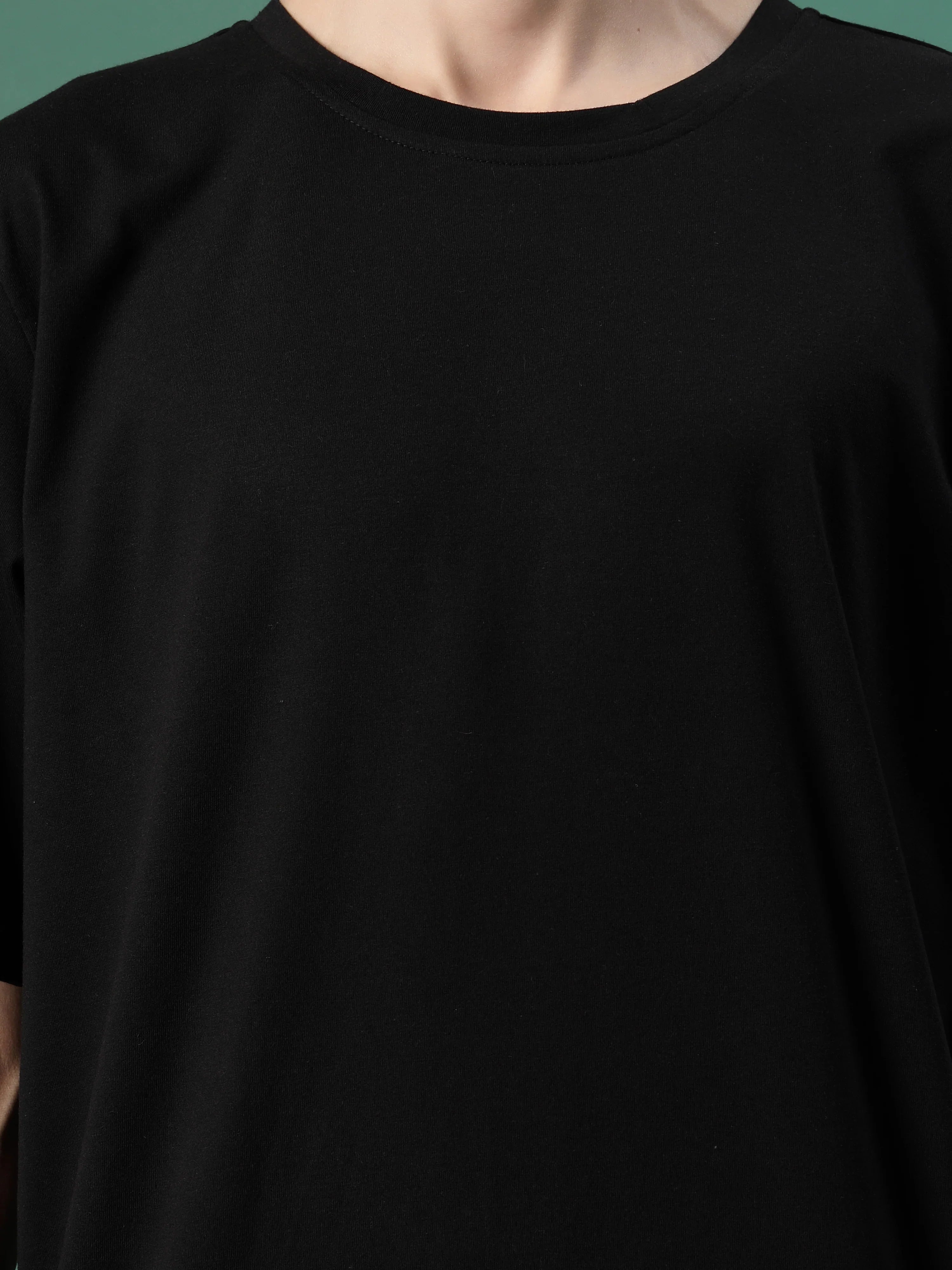 Men Effortless Cool  Oversized Cotton T-Shirt