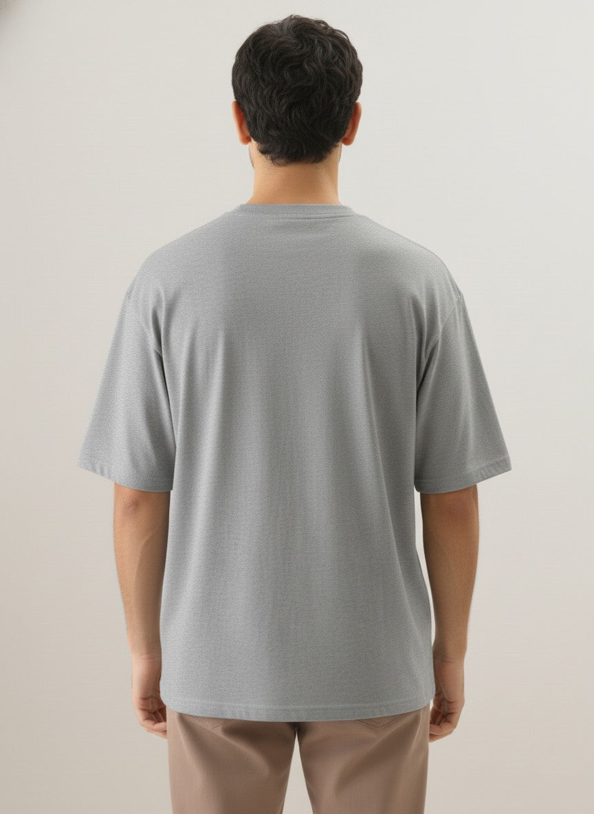 Men Oversized Cotton Tribal T-Shirt