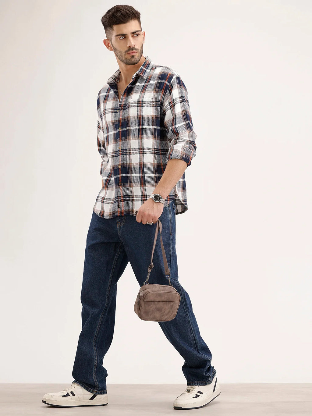 Comfort Fit Checkered Shirt | Multicolor