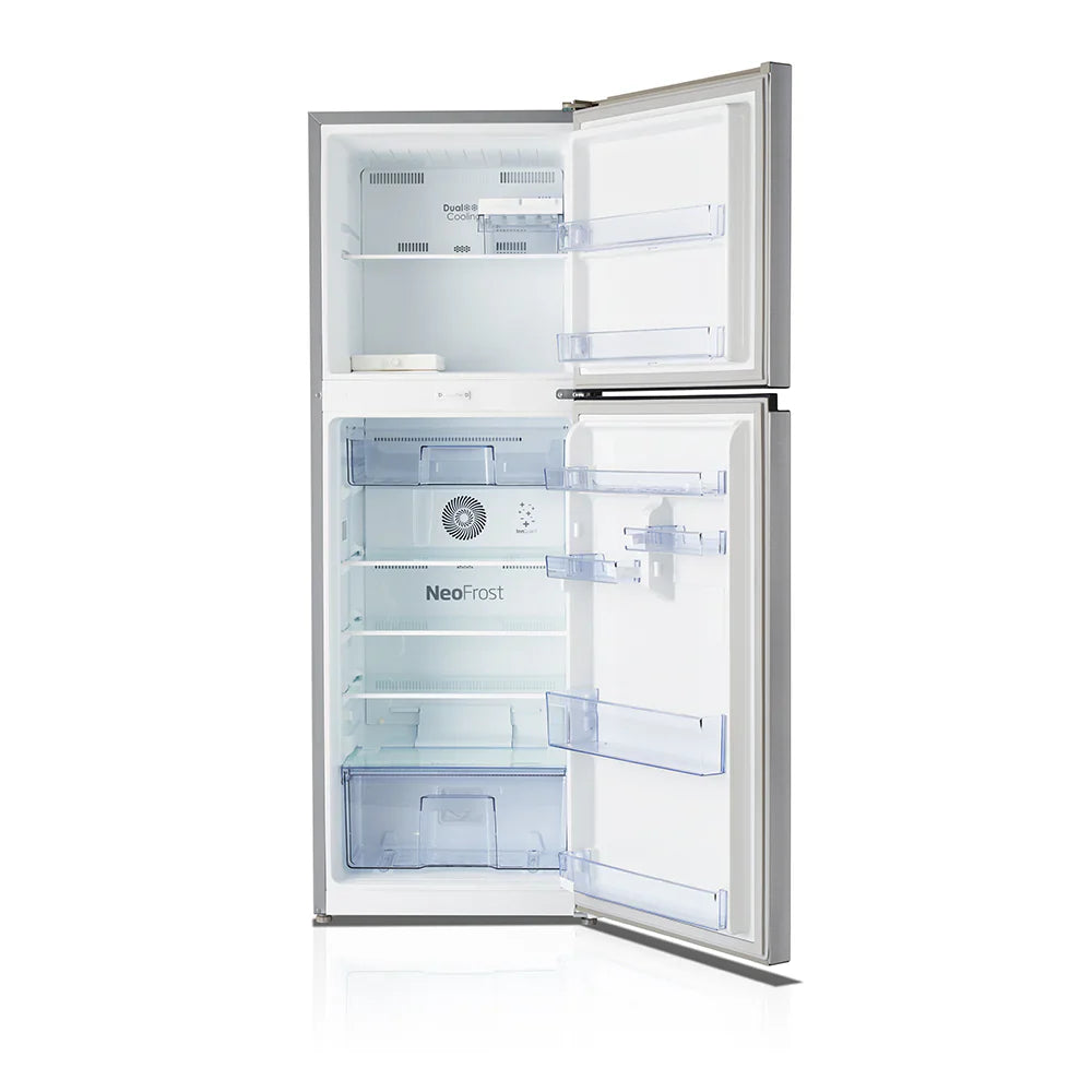 Voltas Beko RFF270D/W0V100RXID 230 Litres 2 Star Frost Free Refrigerator Brushed Silver