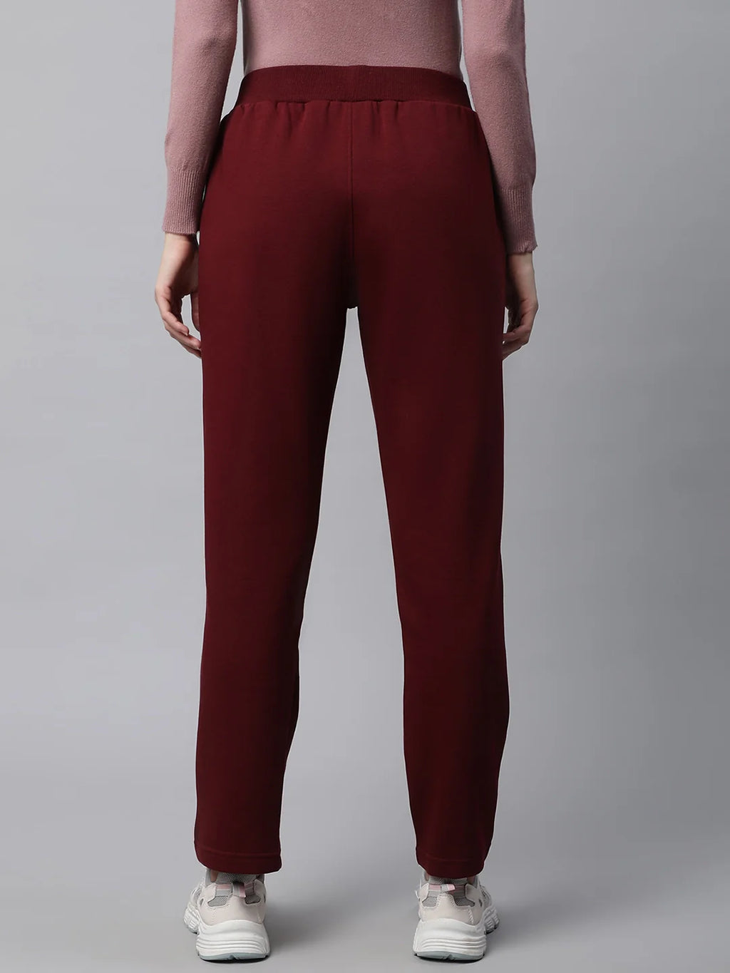 Wine Track Pants With Pockets