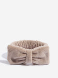 Studiowest Brown Bow-Detailed Makeup Band