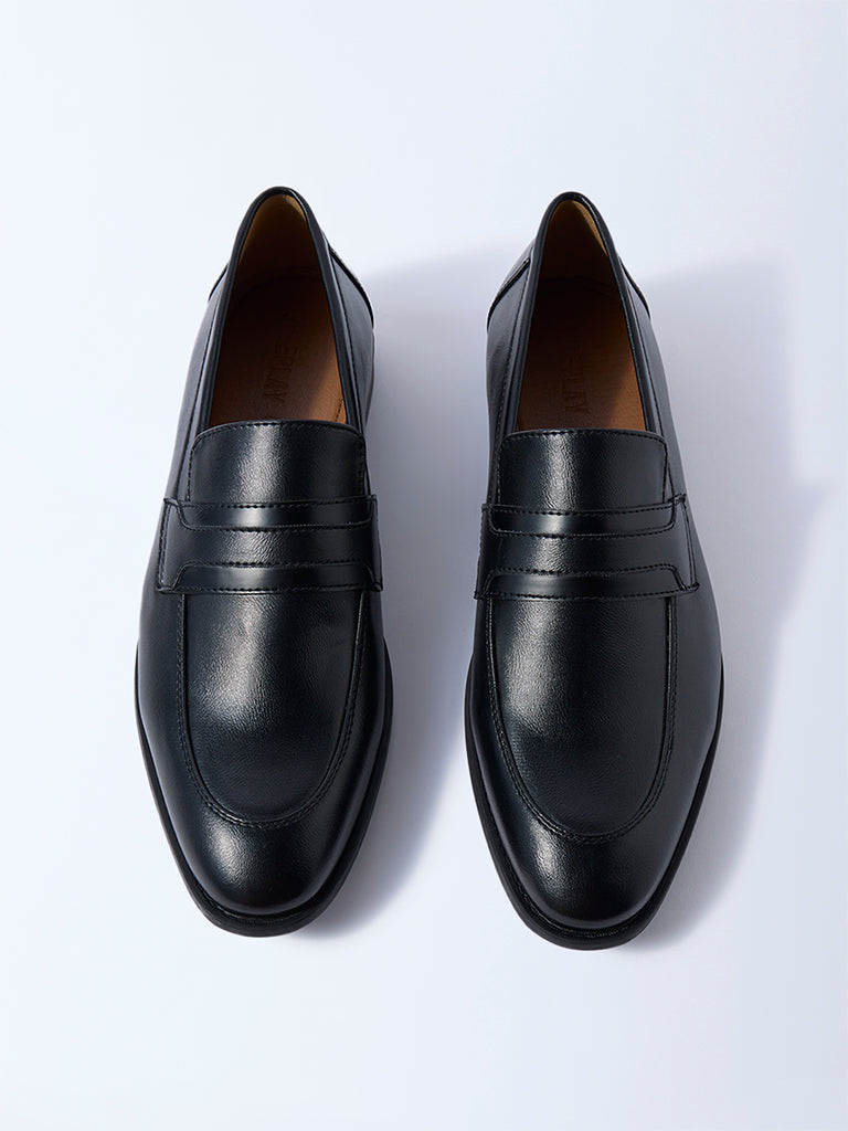 SOLEPLAY Black Penny Loafers