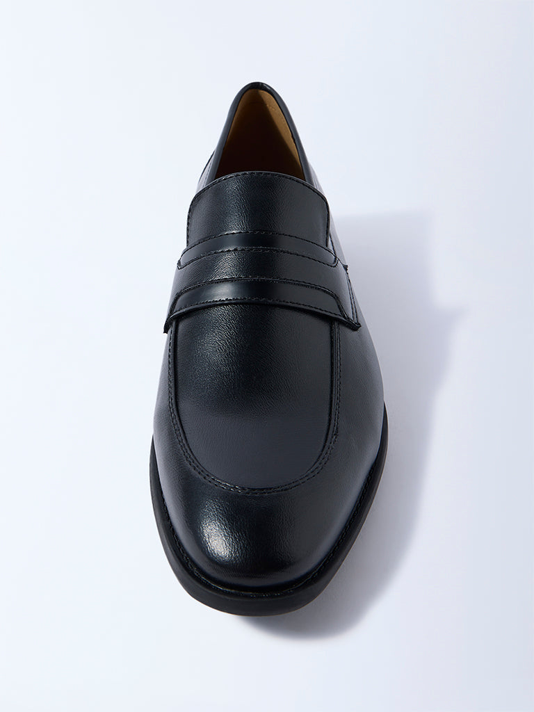 SOLEPLAY Black Penny Loafers
