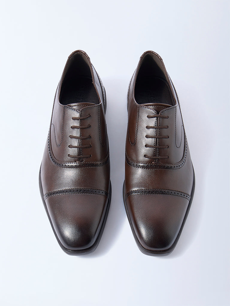 SOLEPLAY Brown Oxford Shoes