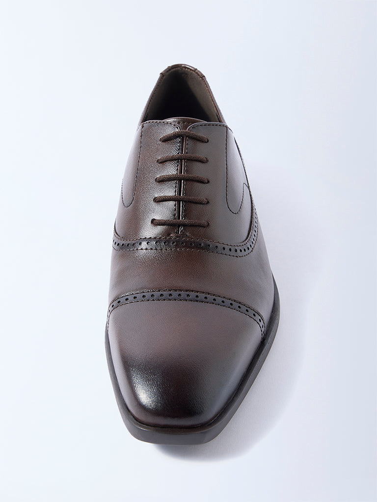 SOLEPLAY Brown Oxford Shoes