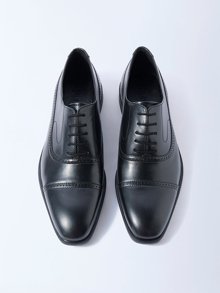 SOLEPLAY Black Oxford Shoes