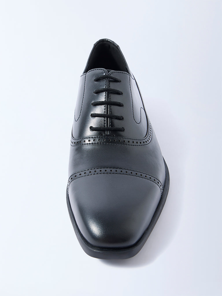 SOLEPLAY Black Oxford Shoes