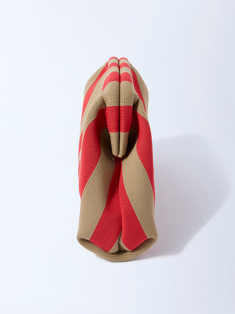 Studiowest Multicolour Striped Pouch