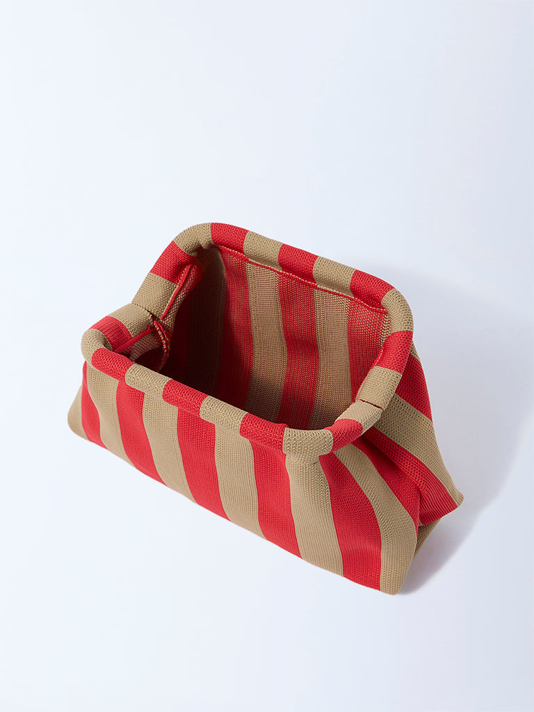 Studiowest Multicolour Striped Pouch