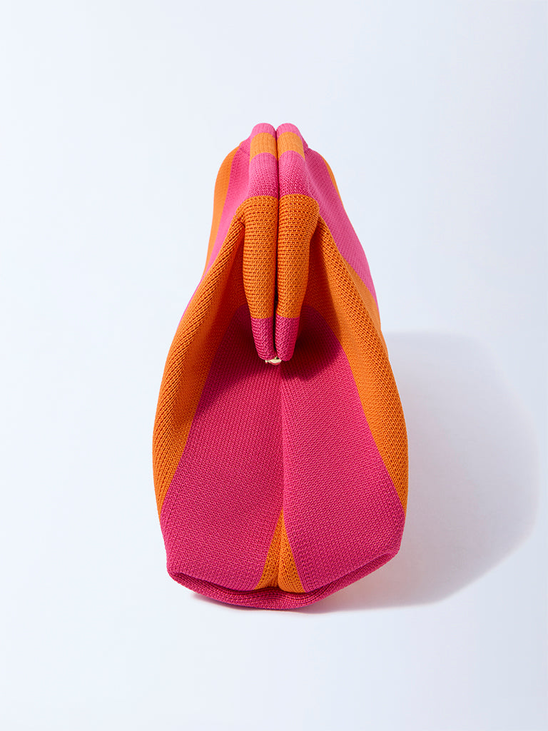 Studiowest Multicolour Striped Pouch