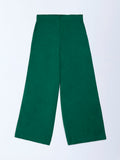 Utsa Kids Girls Jade Green Cotton-Blend Ethnic Pants - (8-14 yrs)