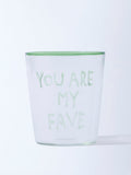 Westside Home Green Text Design Glass