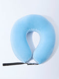 Westside Home Blue Travel Pillow