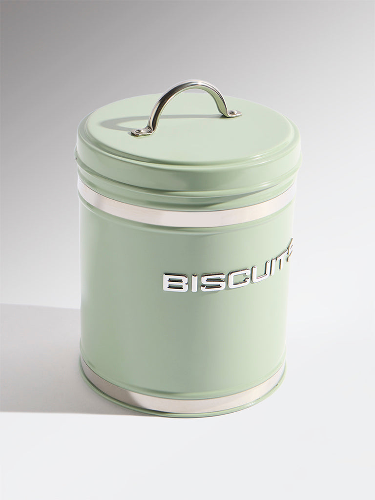 Westside Home Mint Biscuits Storage Jar