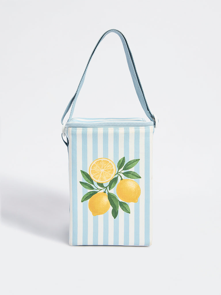 Westside Home Multicolour Stripe Pattern Lunch Bag