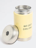 Westside Home Yellow Typographic Storage Jar - 550ML