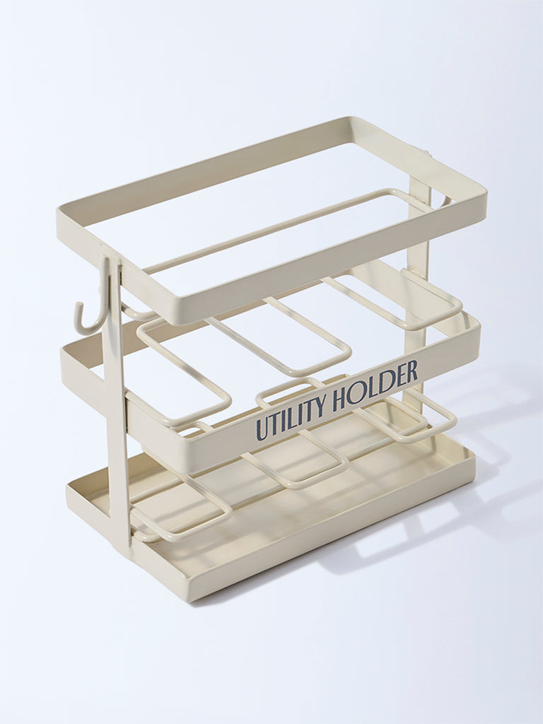 Westside Home Cream Utility Holder