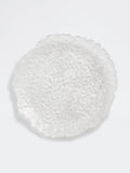 Westside Home Clear Textured Glass Plate - Large