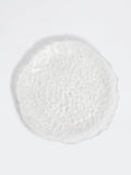 Westside Home Clear Textured Glass Plate - Medium