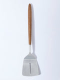 Westside Home Silver Turner with Wooden Handle
