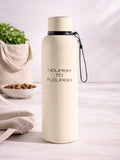 Westside Home Ivory Text Design Water Bottle - 850ML