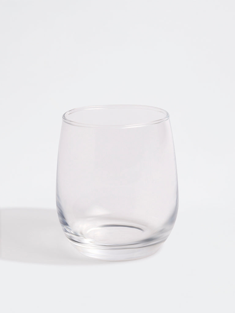 Westside Home Clear Water Glass (Set of 4)