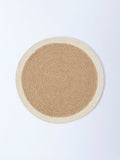 Westside Home Beige Woven-Textured Placemats (Set of 2)