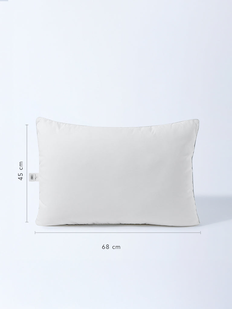 Westside Home White Solid Plush Pillow