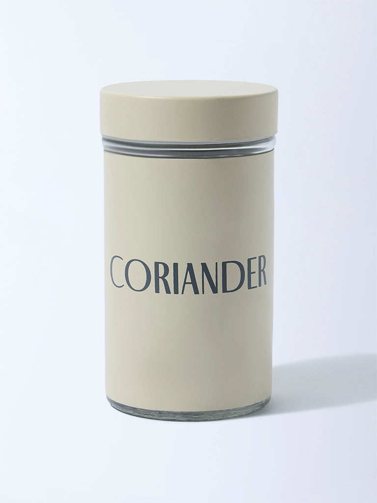 Westside Home Ivory Coriander Jar