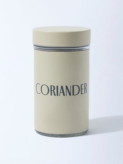 Westside Home Ivory Coriander Jar