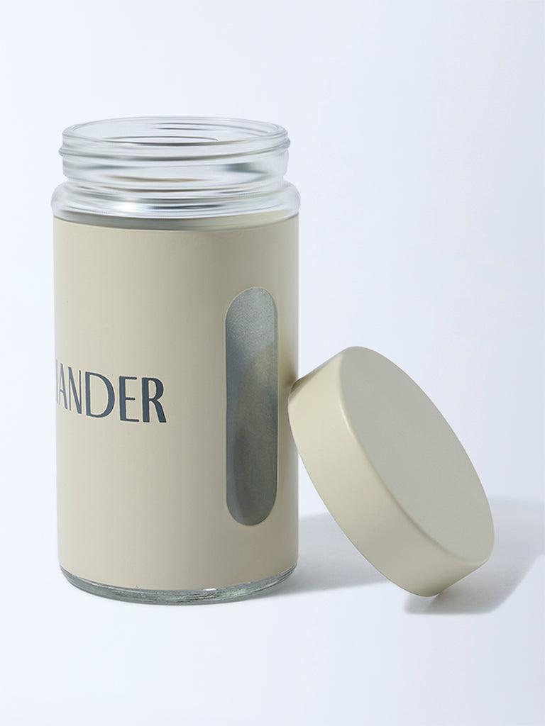 Westside Home Ivory Coriander Jar