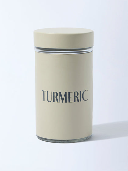 Westside Home Ivory Turmeric Jar