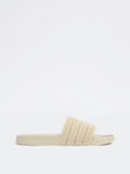 SOLEPLAY Ivory Knit-Textured Pool Slides
