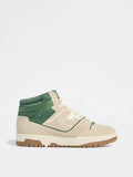 SOLEPLAY Beige Perforated High-Top Sneakers