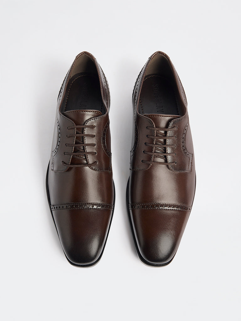 SOLEPLAY Brown Oxford Shoes