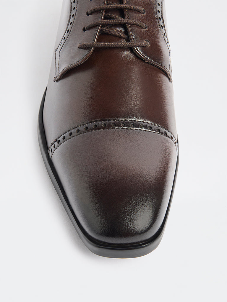 SOLEPLAY Brown Oxford Shoes