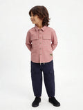 HOP Kids Boys Red Gingham Check Cotton Shirt