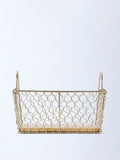 Westside Home Gold Wired Fruit Basket