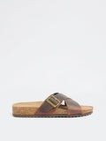 SOLEPLAY Brown Buckle Detailed Sandals