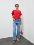 LOV Blue High-Rise Bootcut Jeans