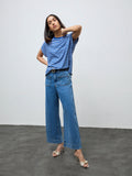 LOV Blue Washed High-Rise Jeans