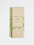 Westside Home Beige Floral Embroidered Table Runner