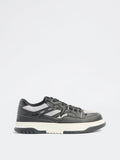 SOLEPLAY Black Mesh-Detailed Lace-Up Sneakers