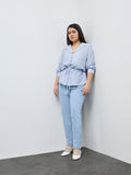 Gia Blue High-Rise Denim Jeggings
