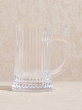 Westside Home Clear Ribbed Beer Glass