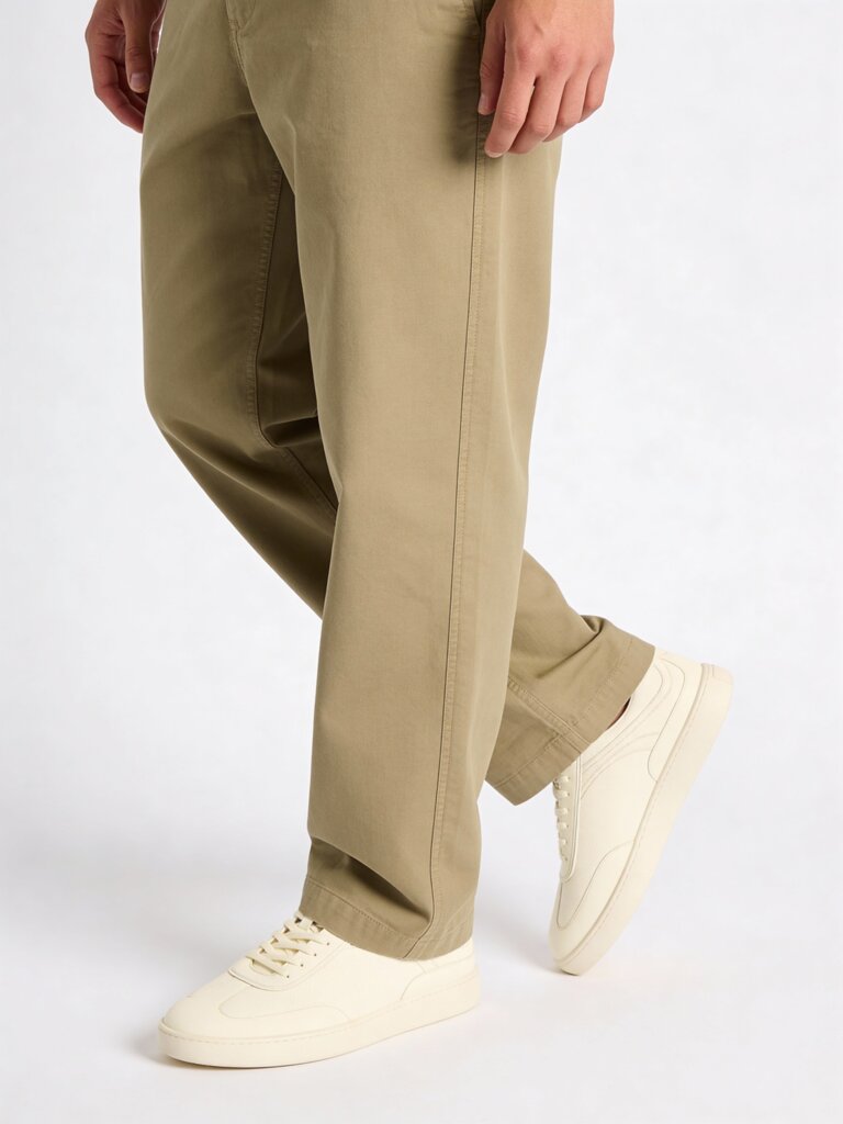 SOLEPLAY Ivory Perforated Lace-Up Sneakers