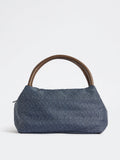 Westside Home Dark Blue Solid Lunch Bag