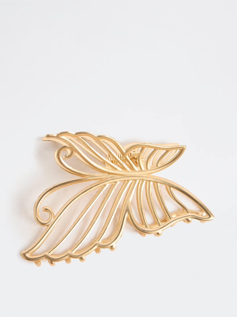 Studiowest Gold Butterfly Claw Clip