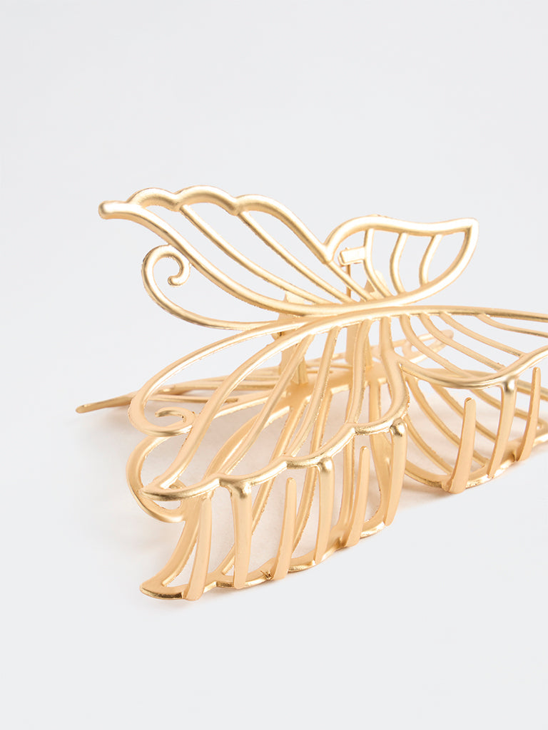 Studiowest Gold Butterfly Claw Clip